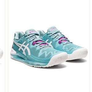 NWT ASICS gel resolution8 size 8.5 womens court shoe